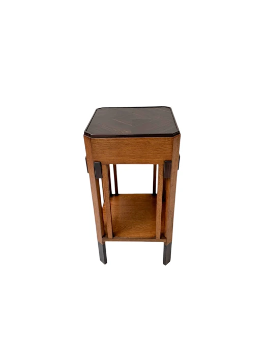 Art Deco Modernist Pedestal by Anton Lucas for N.V. Meubelkunst Leiden, 1920s